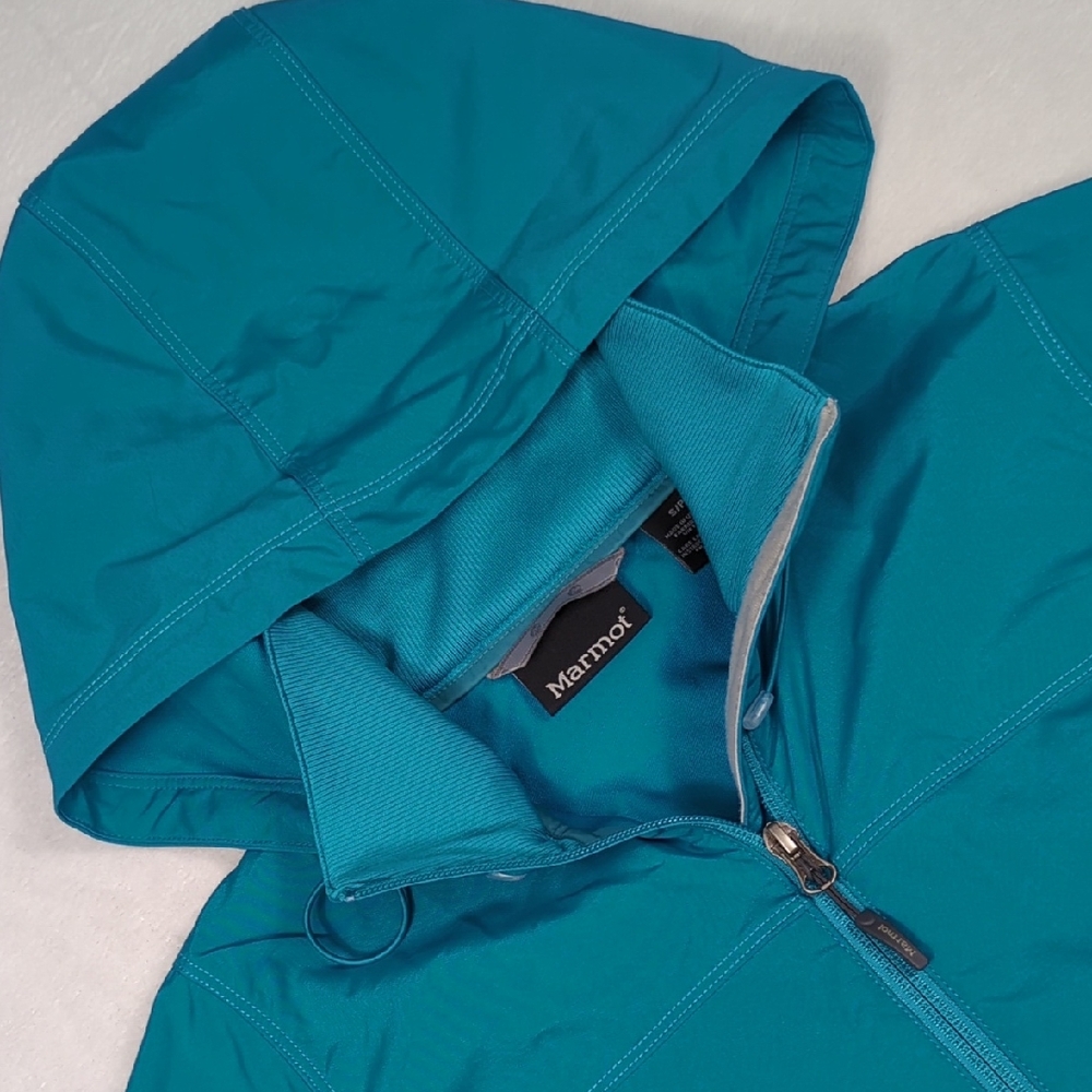 Marmot Softshell Hooded Full Zip Women's Jacket Size Small - Picture 1 of 7